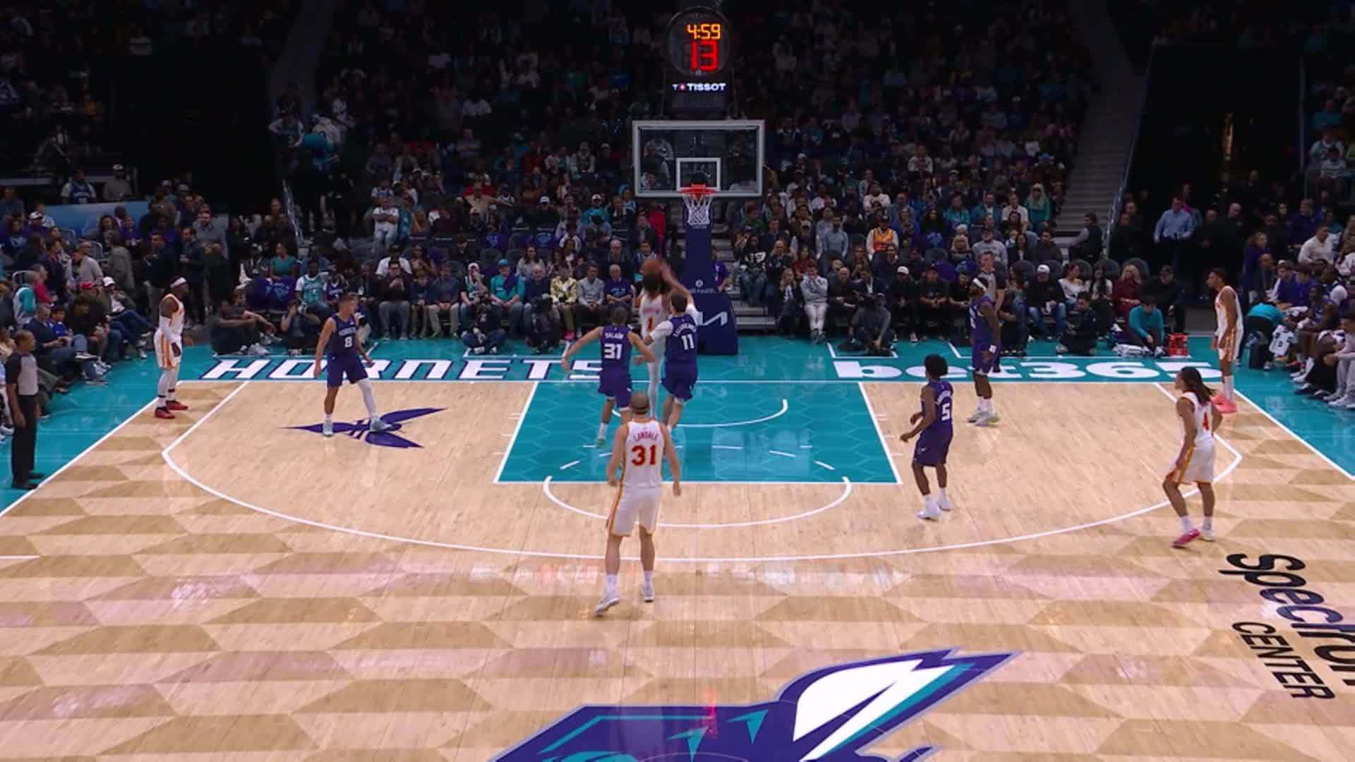 Charlotte Hornets vs. Atlanta Hawks - 2nd Half Highlights