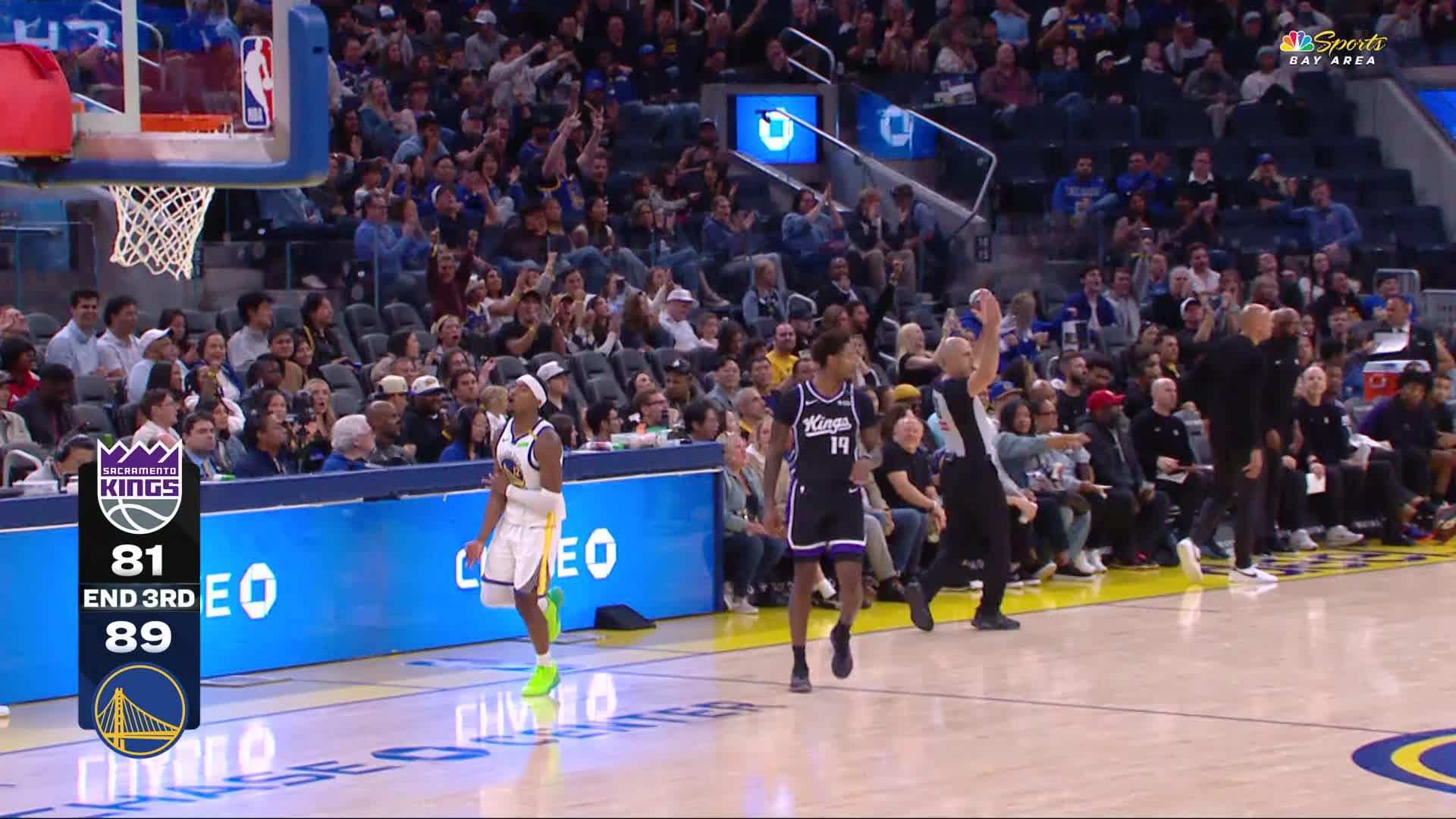 Golden State Warriors vs. Sacramento Kings - 2nd Half Highlights