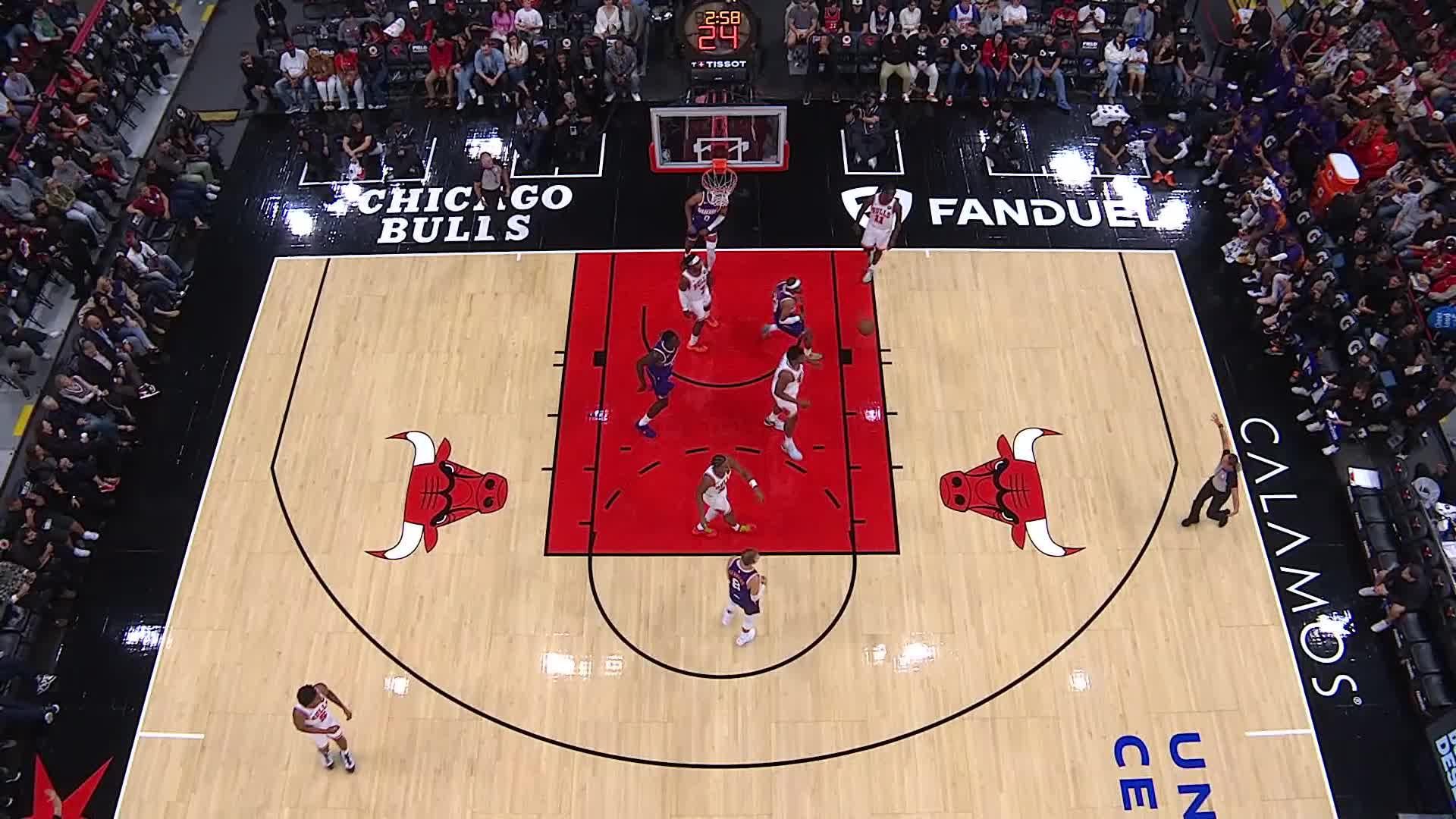 Chicago Bulls vs. Phoenix Suns - 1st Half Highlights
