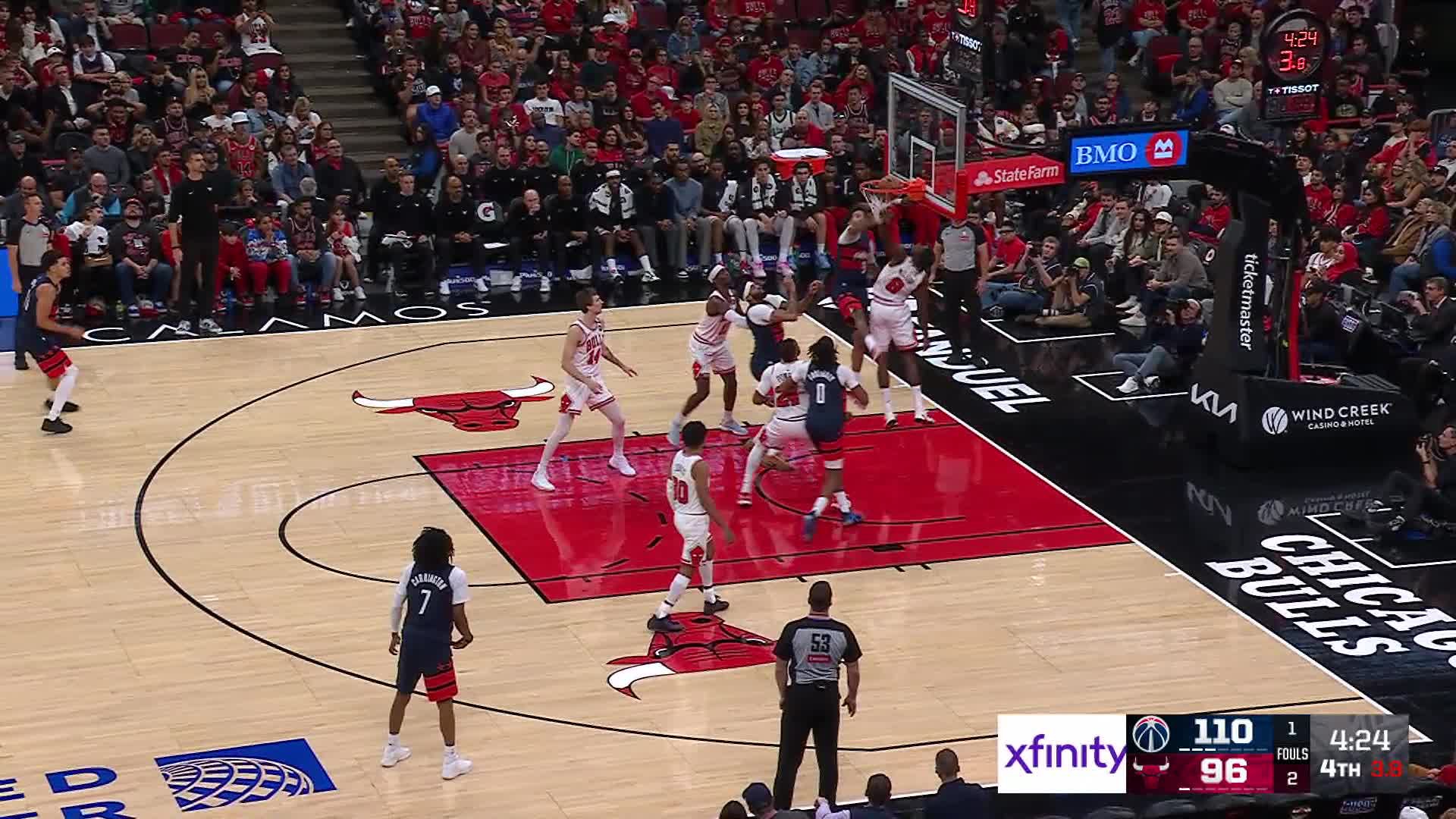 Chicago Bulls vs. Washington Wizards - 4th Quarter Highlights