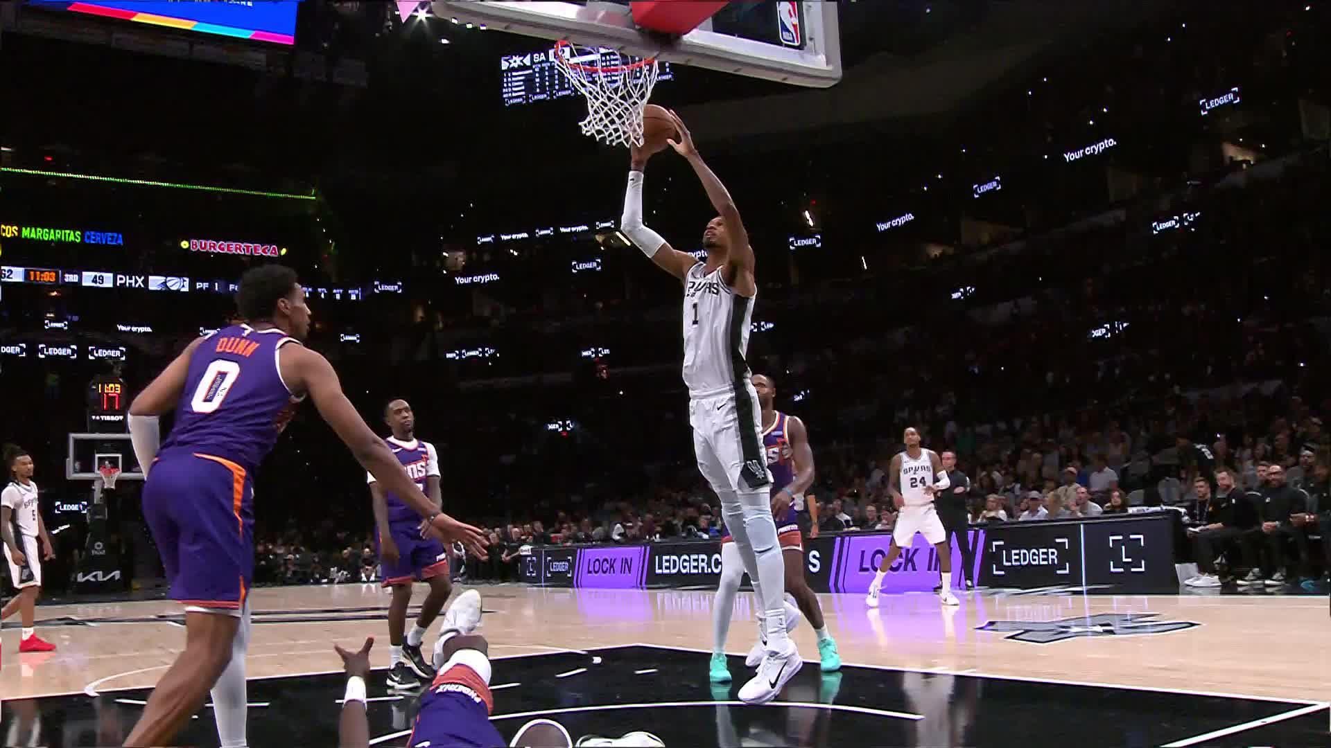 San Antonio Spurs vs. Phoenix Suns - 2nd Half Highlights