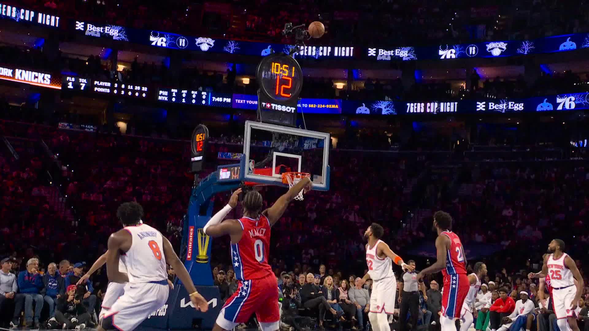 Philadelphia 76ers vs. New York Knicks - 1st Quarter Highlights