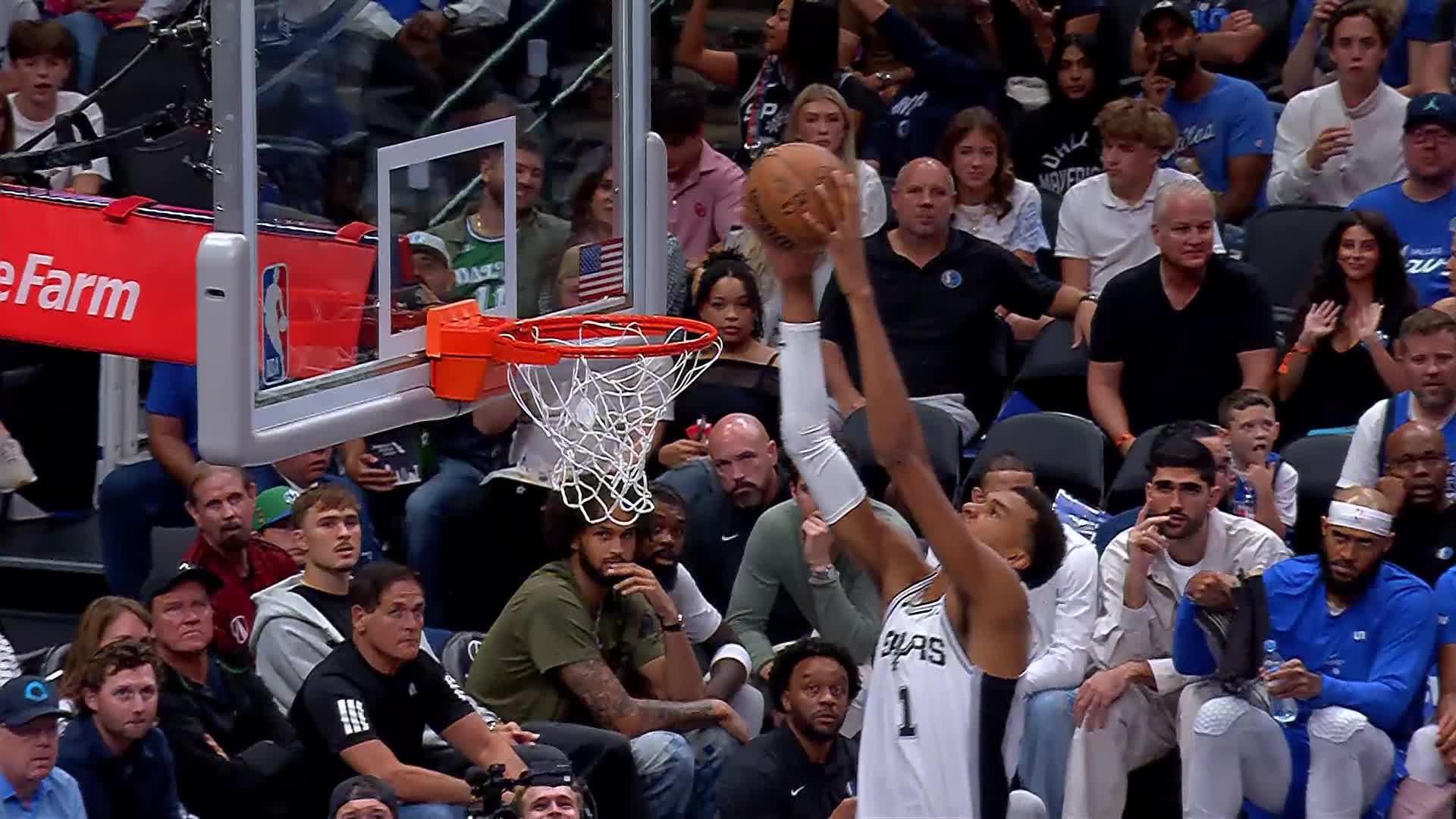 Dallas Mavericks vs. San Antonio Spurs - 2nd Half Highlights