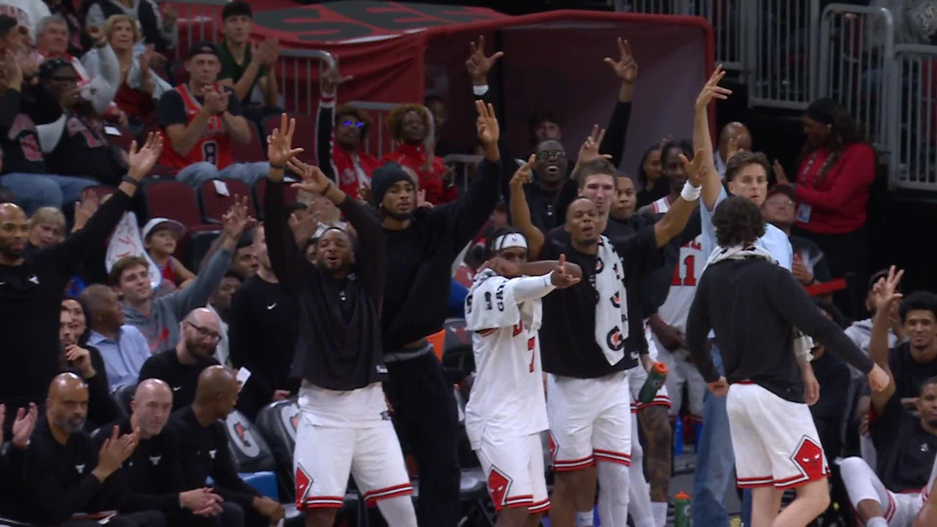 Chicago Bulls vs. Phoenix Suns - 4th Quarter Highlights