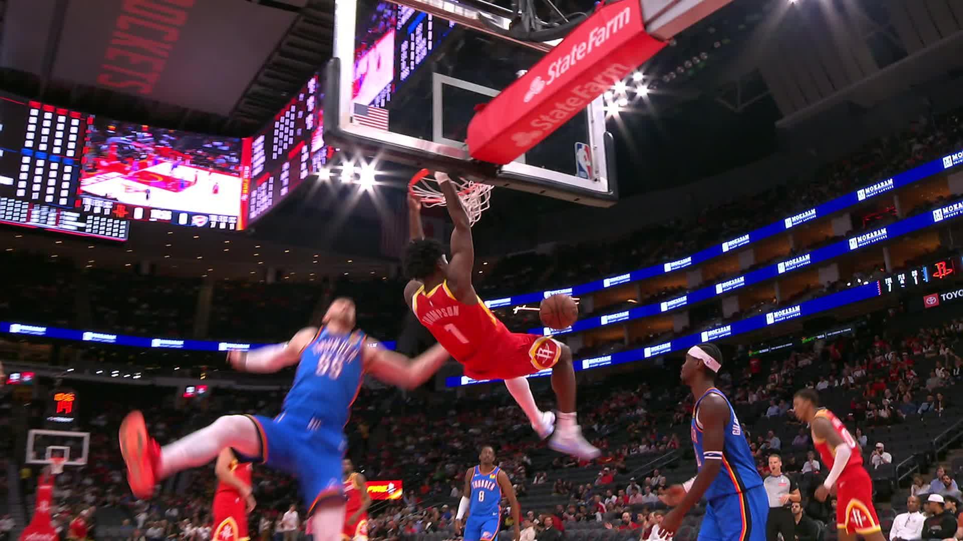 Houston Rockets vs. Oklahoma City Thunder - 1st Quarter Highlights