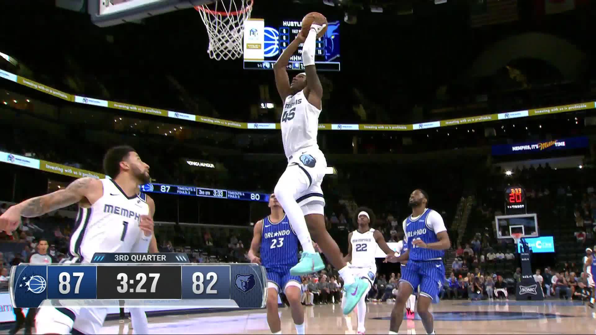 Memphis Grizzlies vs. Orlando Magic - 3rd Quarter Highlights