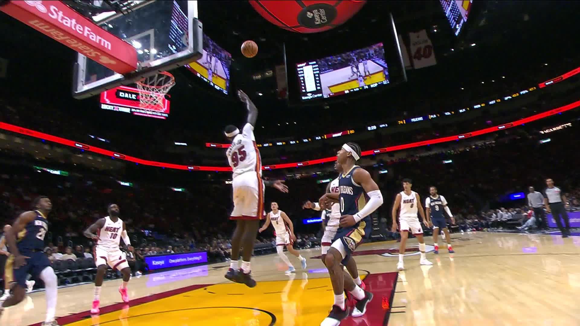 Miami Heat vs. New Orleans Pelicans - 3rd Quarter Highlights