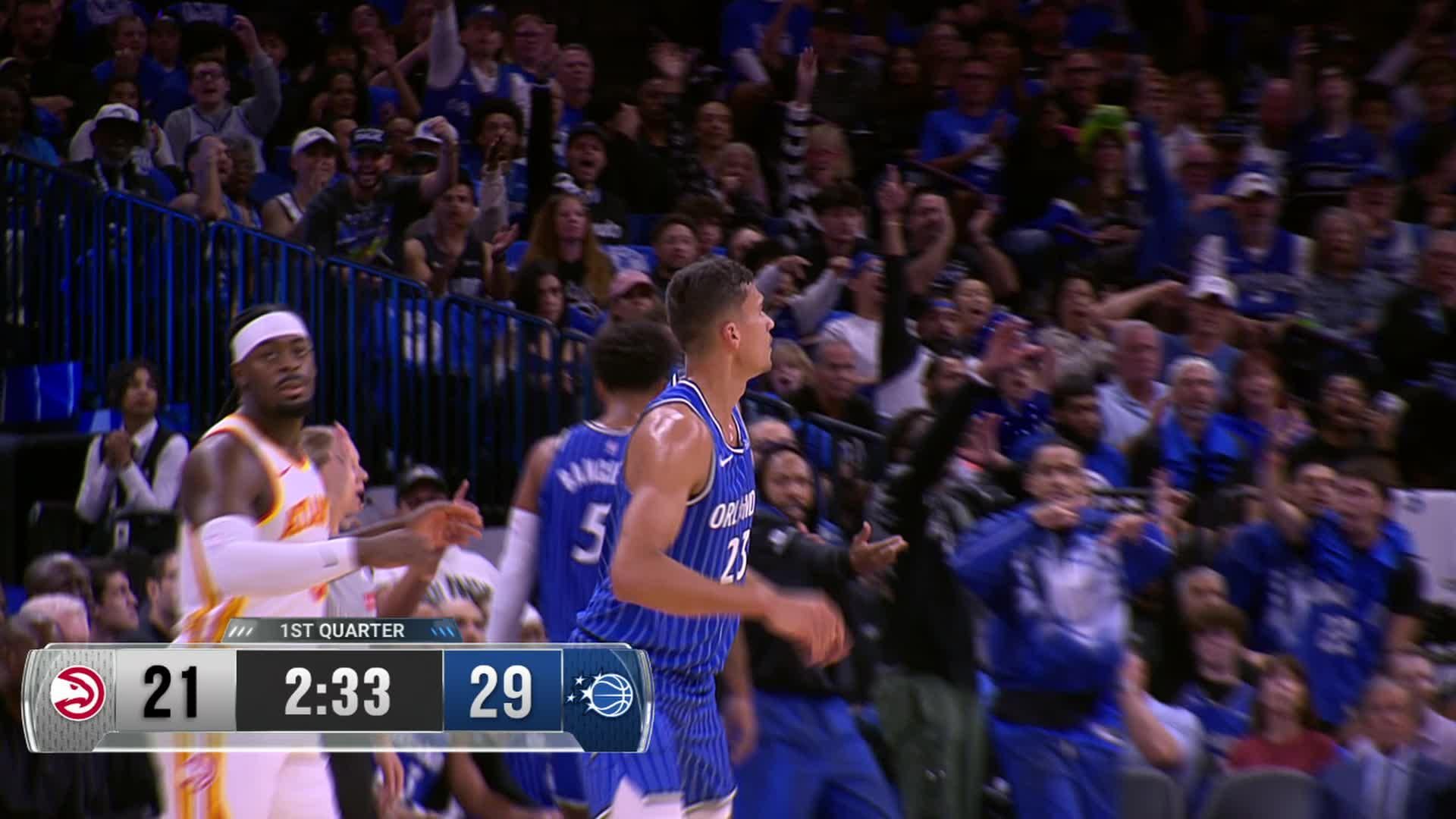 Orlando Magic vs. Atlanta Hawks - 1st Quarter Highlights