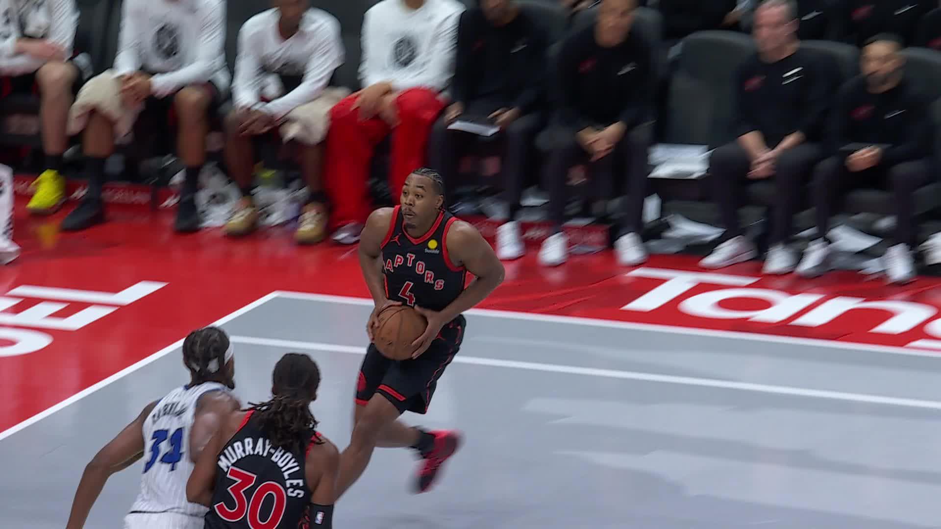 Highlights From Scottie Barnes 41-Point Game