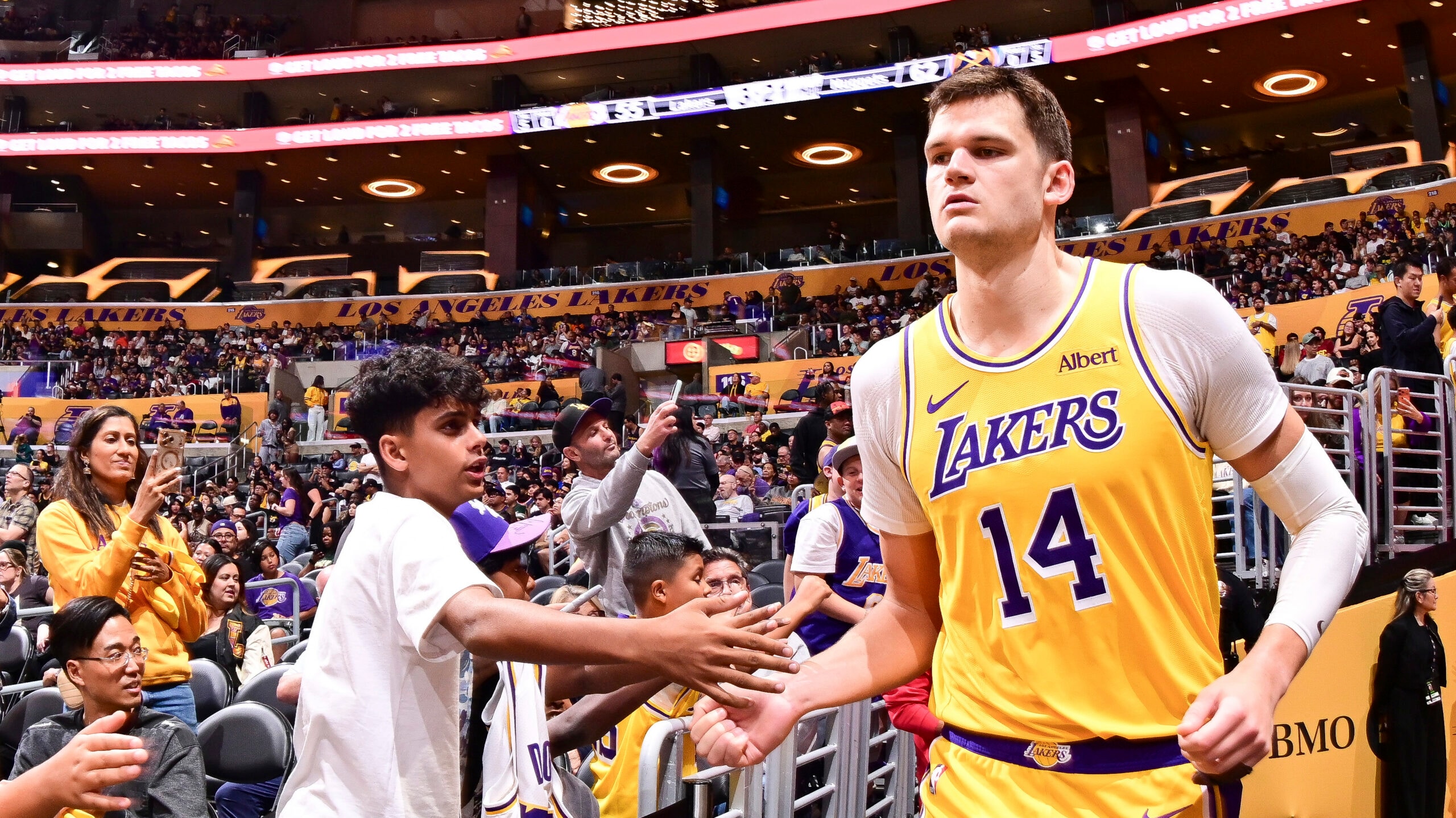 Walker Kessler welcomes every expectation when Lakers' next big man makes his debut