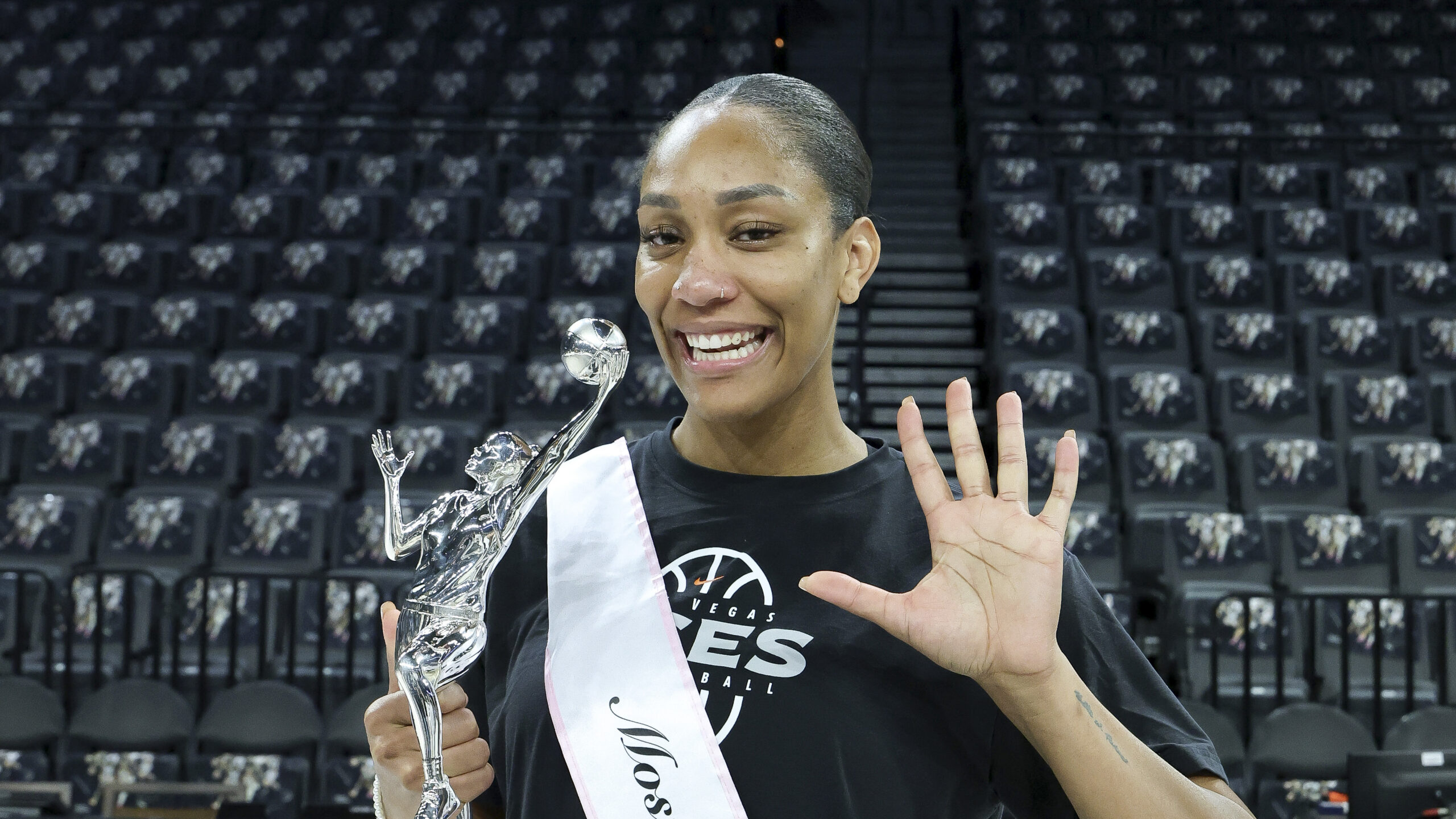 A’ja Wilson wins fifth Kia WNBA MVP award
