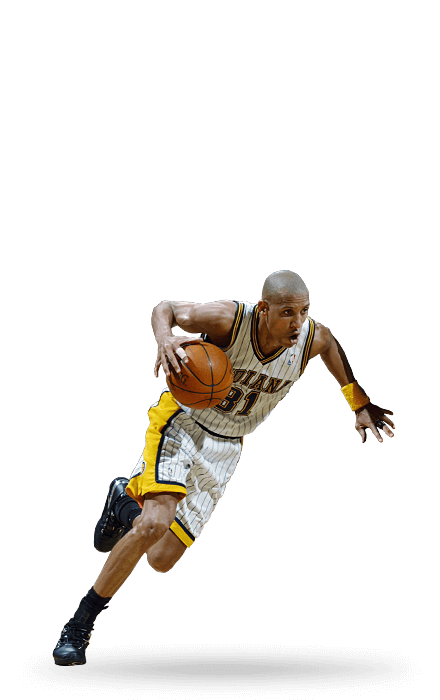NBA 美味く Reggie Miller / Black border Ref