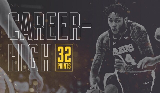 32: How Brandon Ingram Slashes and Splashed His Way to a Career-High