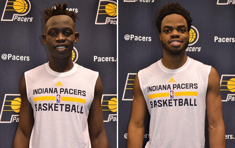 Peter Jok and Derek Walton