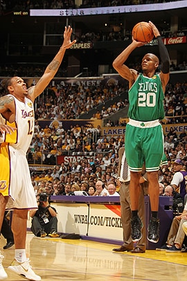 Autographed Ray Allen Celtics Jersey - Boston Celtics History