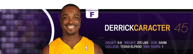 Players Derrick Caracter 11'