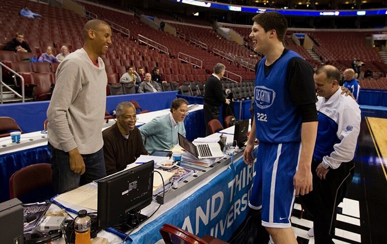Doug McDermott and Reggie Miller