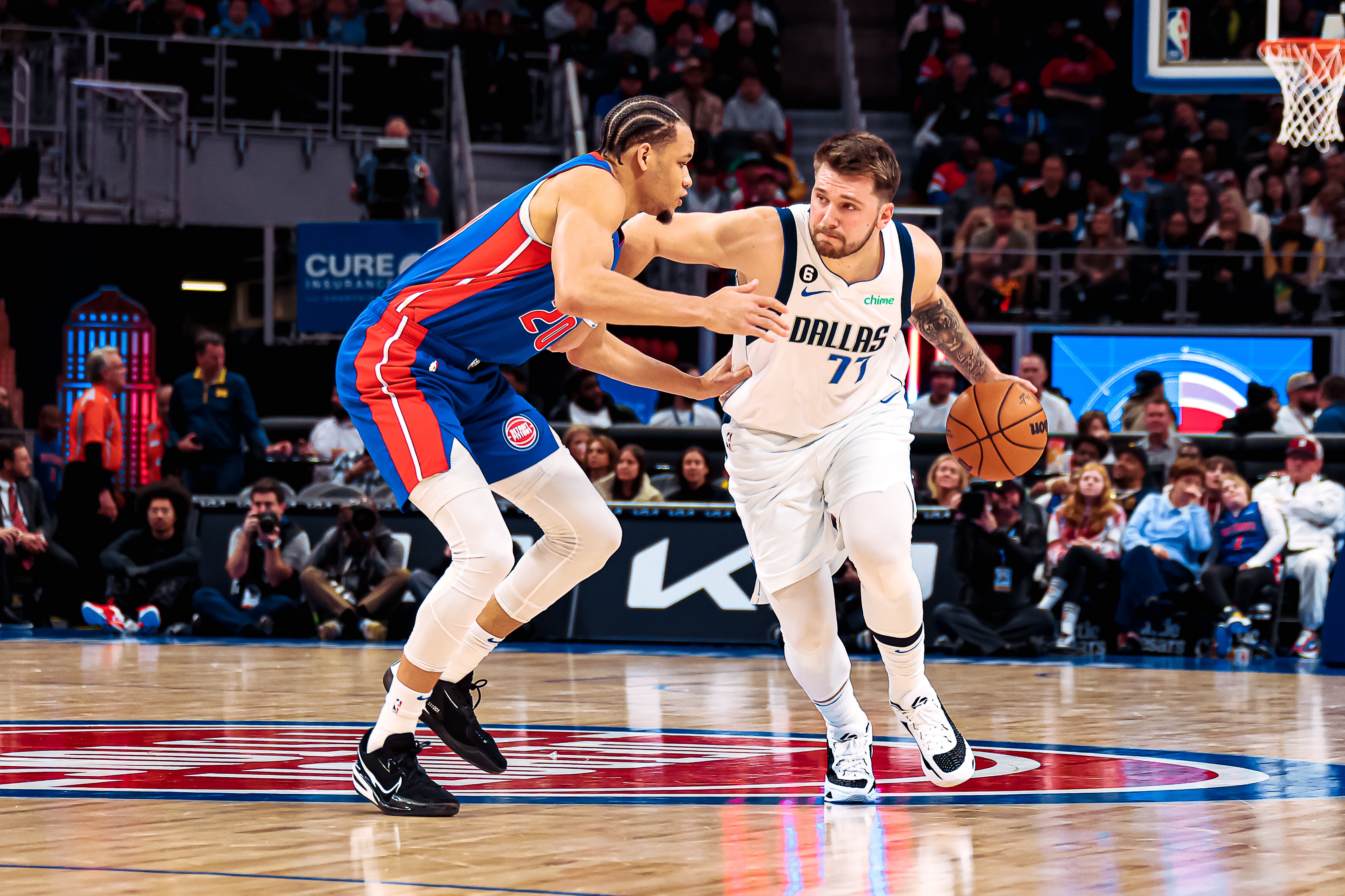 Key three-pointers by Hayes fueled Pistons’ OT win over Mavs | Dallas ...