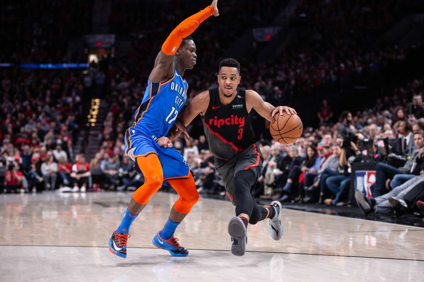 Beautiful Blazers Vs Thunder Game Preview Photo for Mobile