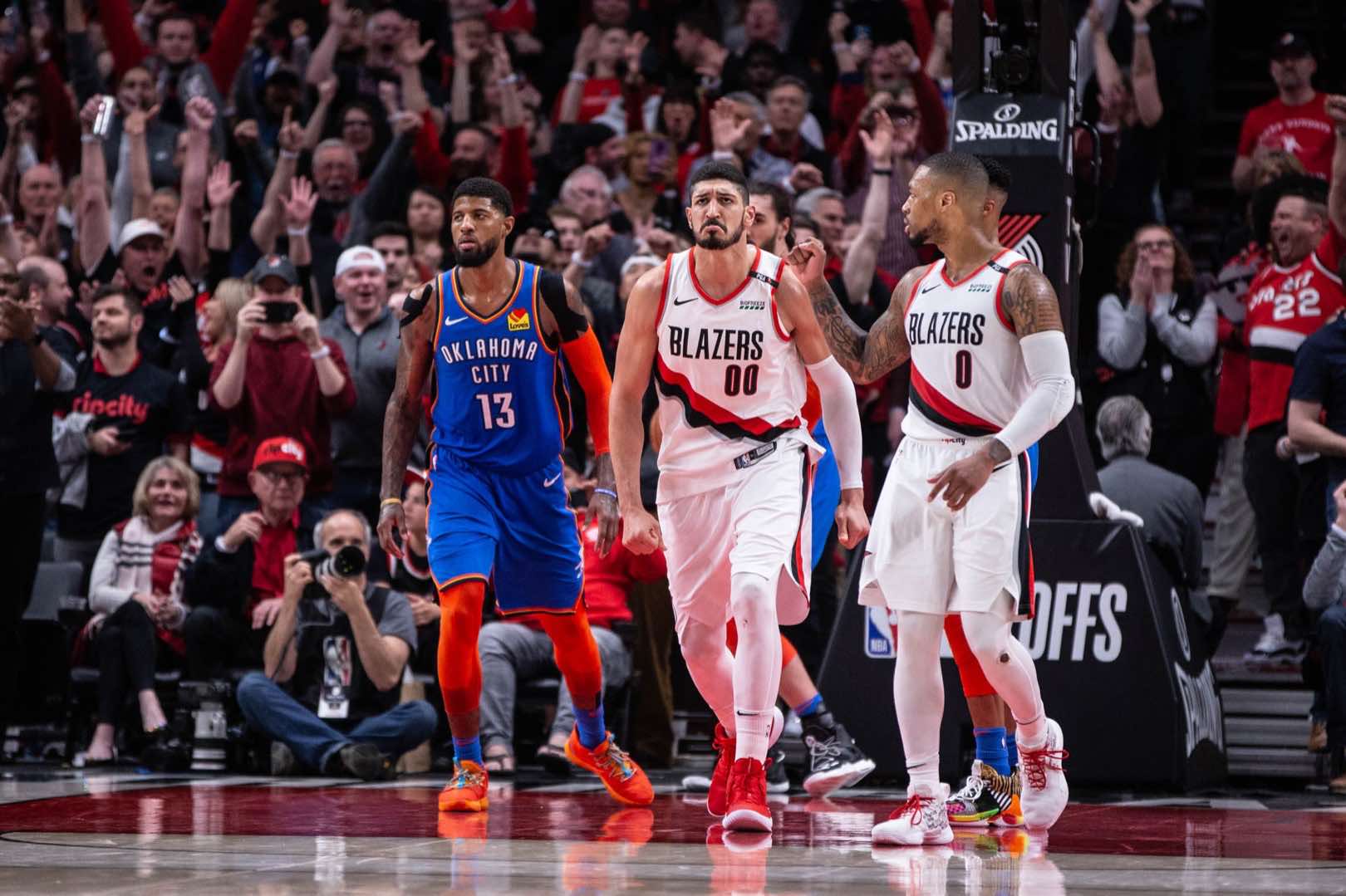 Beautiful Blazers Vs Thunder Game Preview Photo in HD