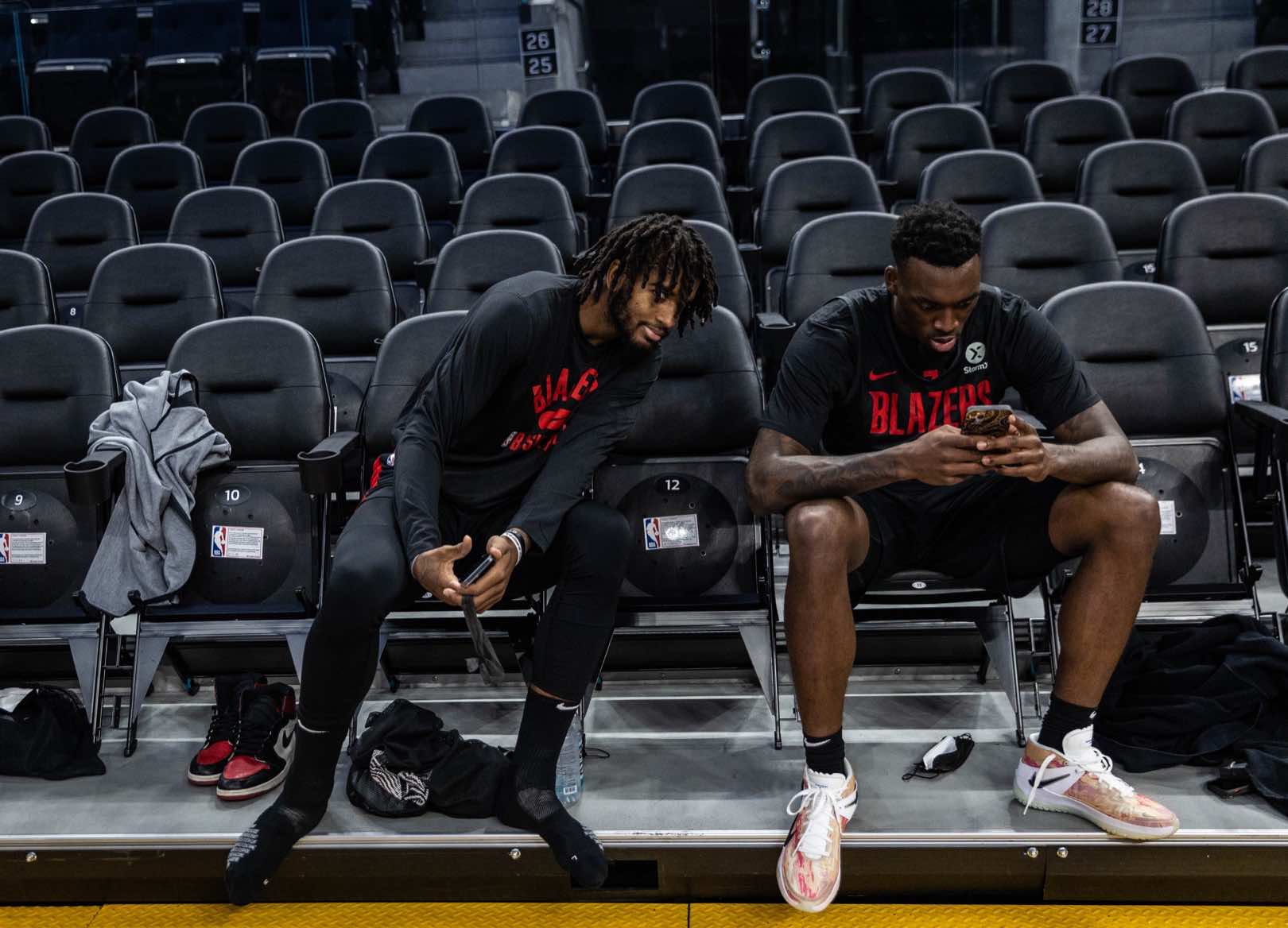PHOTOS » Trail Blazers 97 VS. Warriors 119 on October 15, 2021 Photo