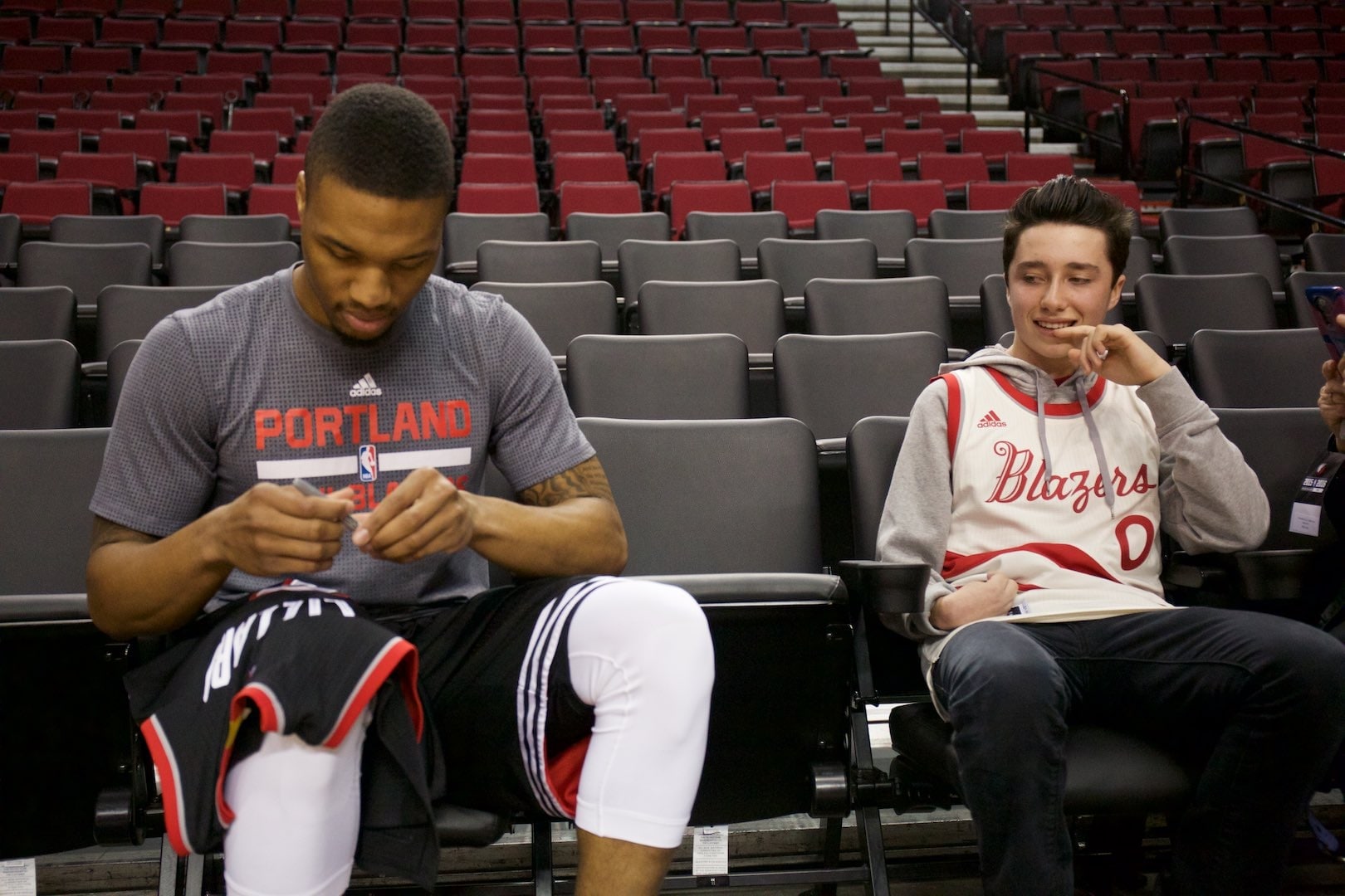Damian Lillard Helps with a Special Birthday Surprise Photo Gallery