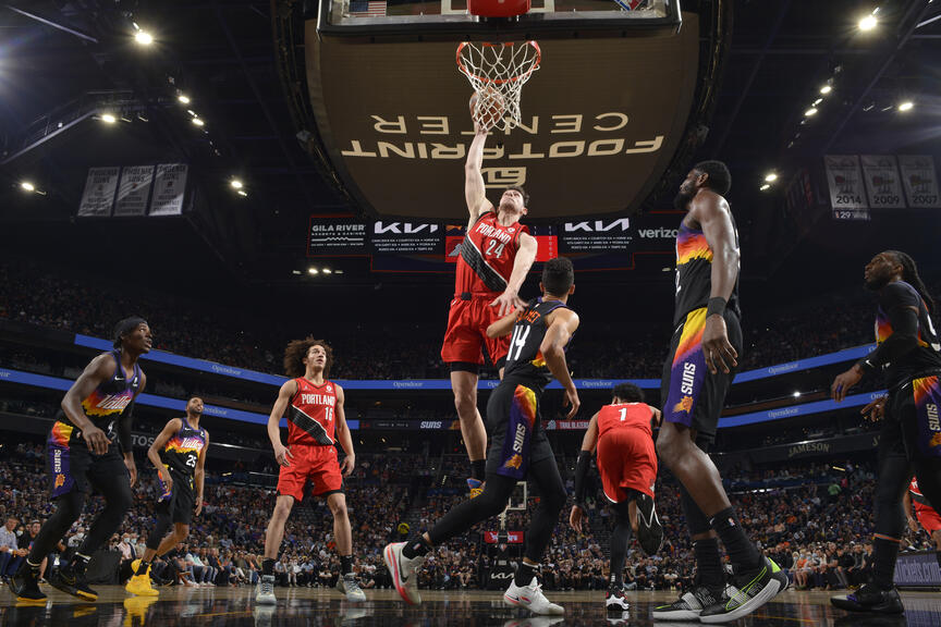 PHOTOS >> Trail Blazers 90 vs. Suns 120 on March 2, 2022 Photo Gallery