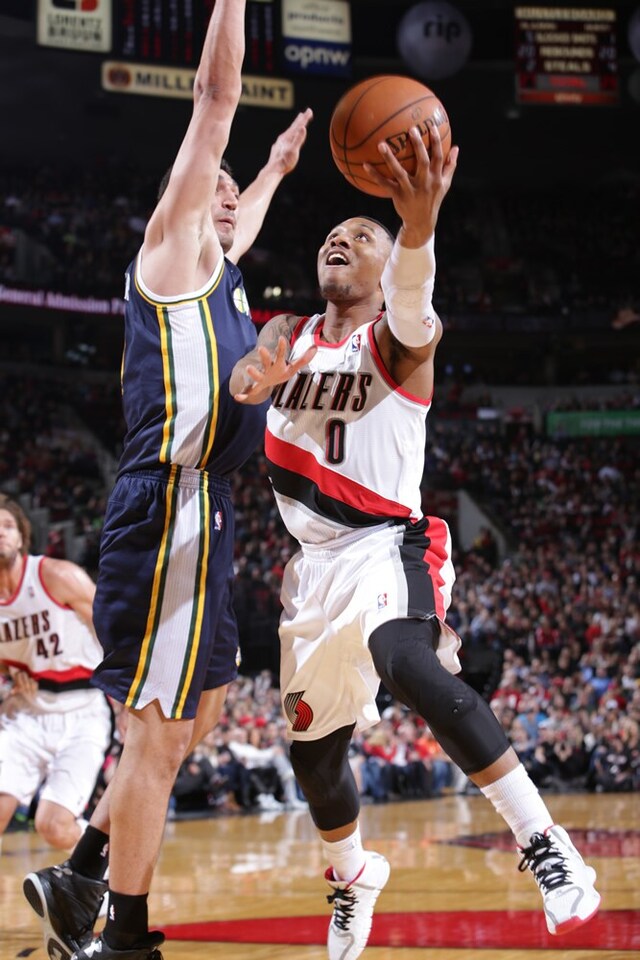 Trail Blazers vs. Jazz Jan. 21 2014 Photo Gallery | NBA.com