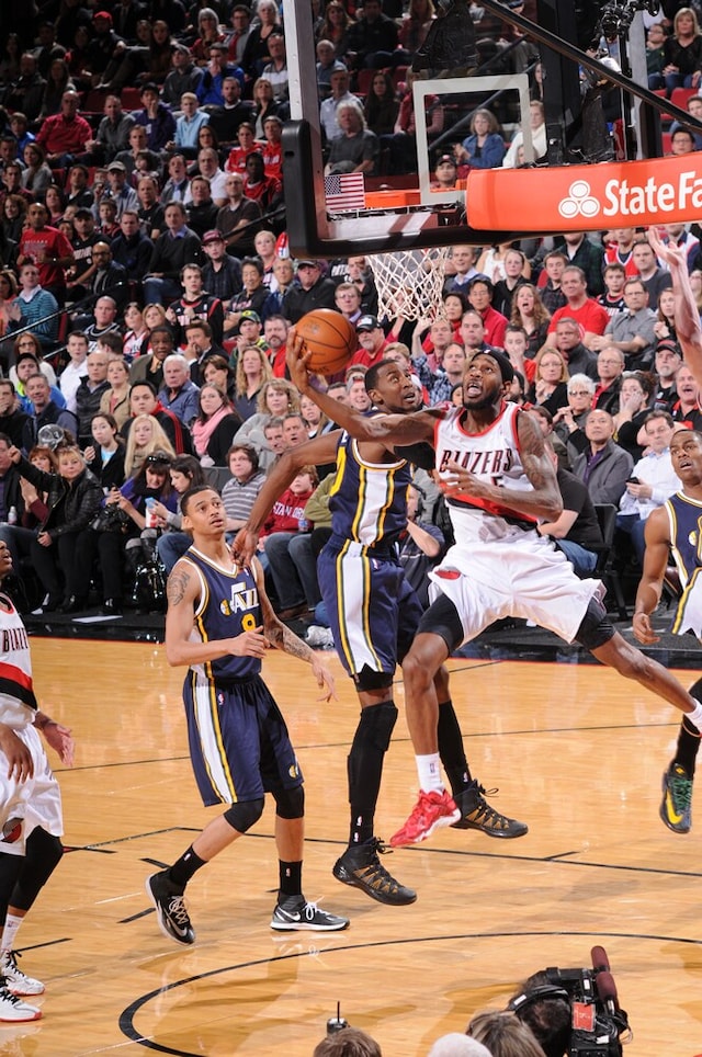 Trail Blazers vs. Jazz Jan. 21 2014 Photo Gallery | NBA.com