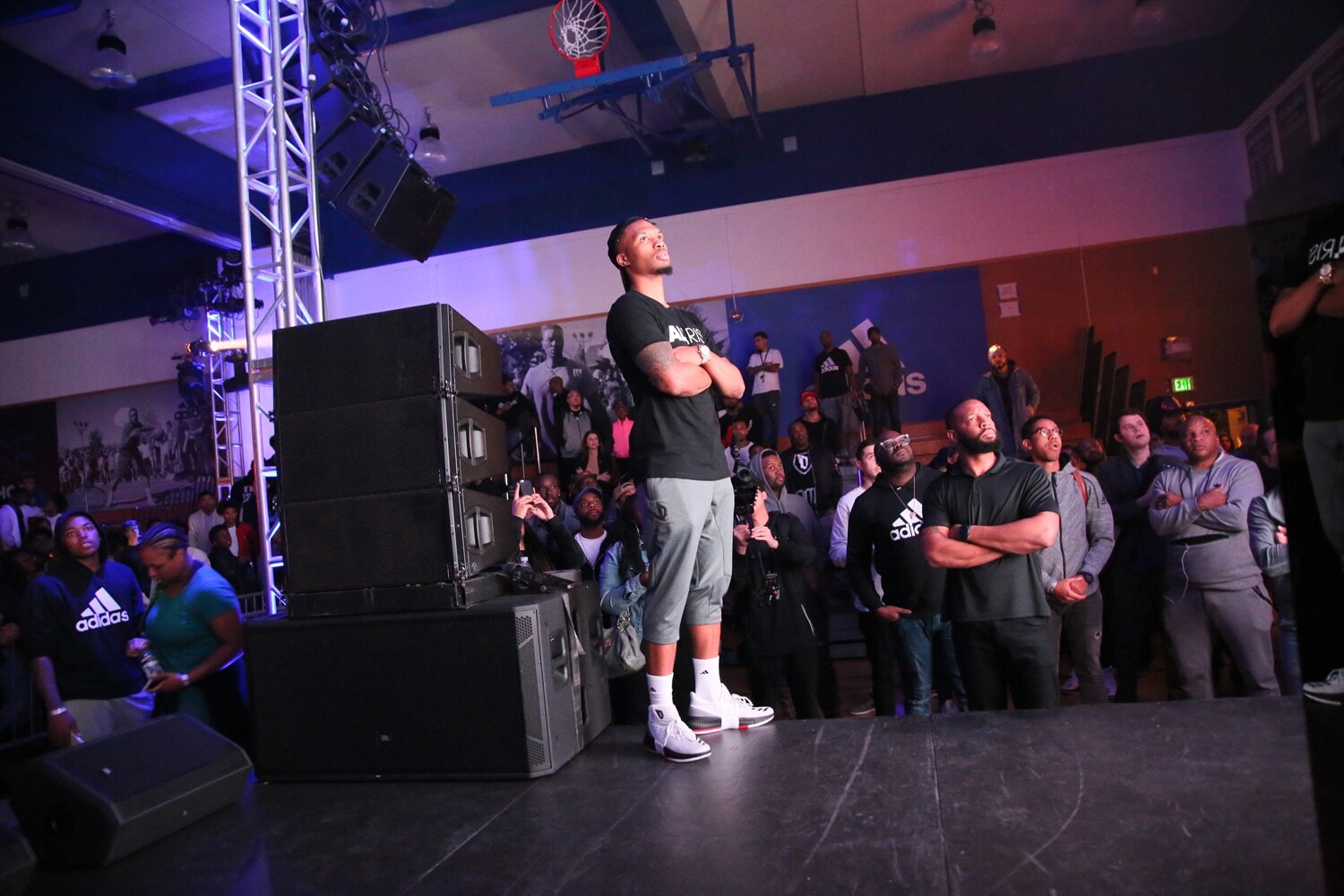 Photos: Damian Lillard Hosts Concert At Oakland High For Dame 3