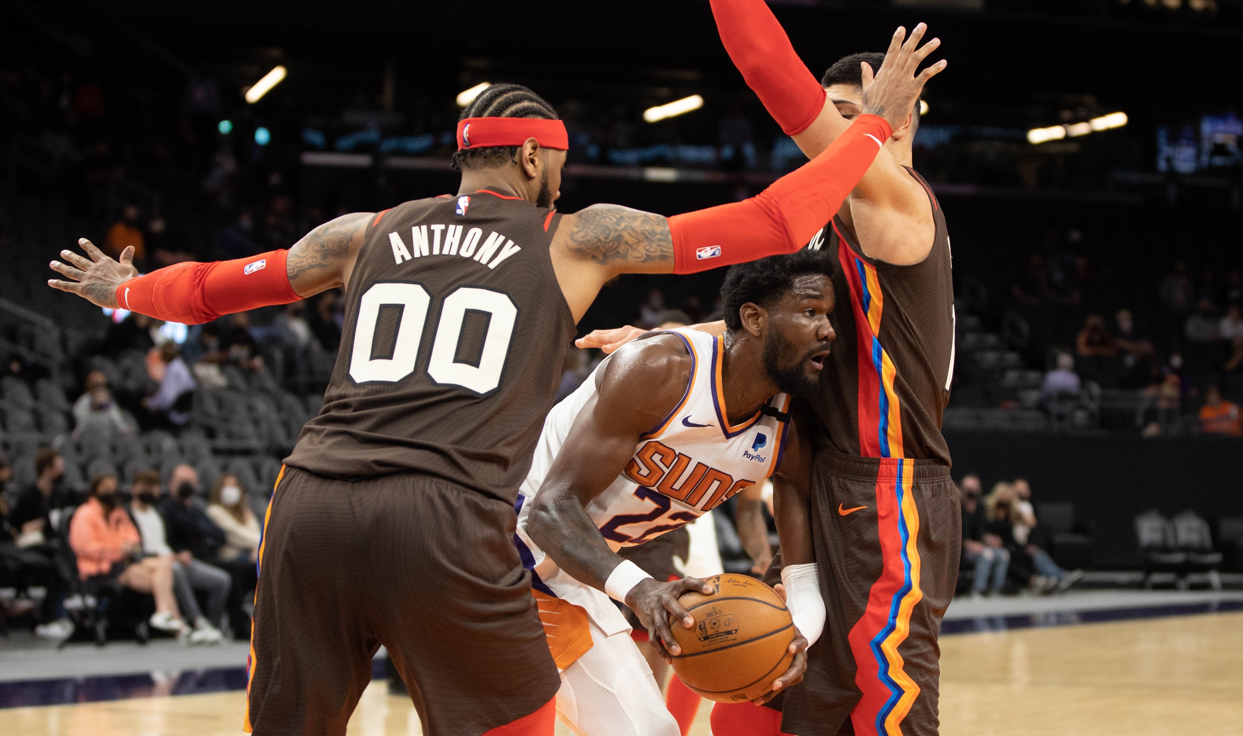 Second half of season starts with suns portland trail blazers