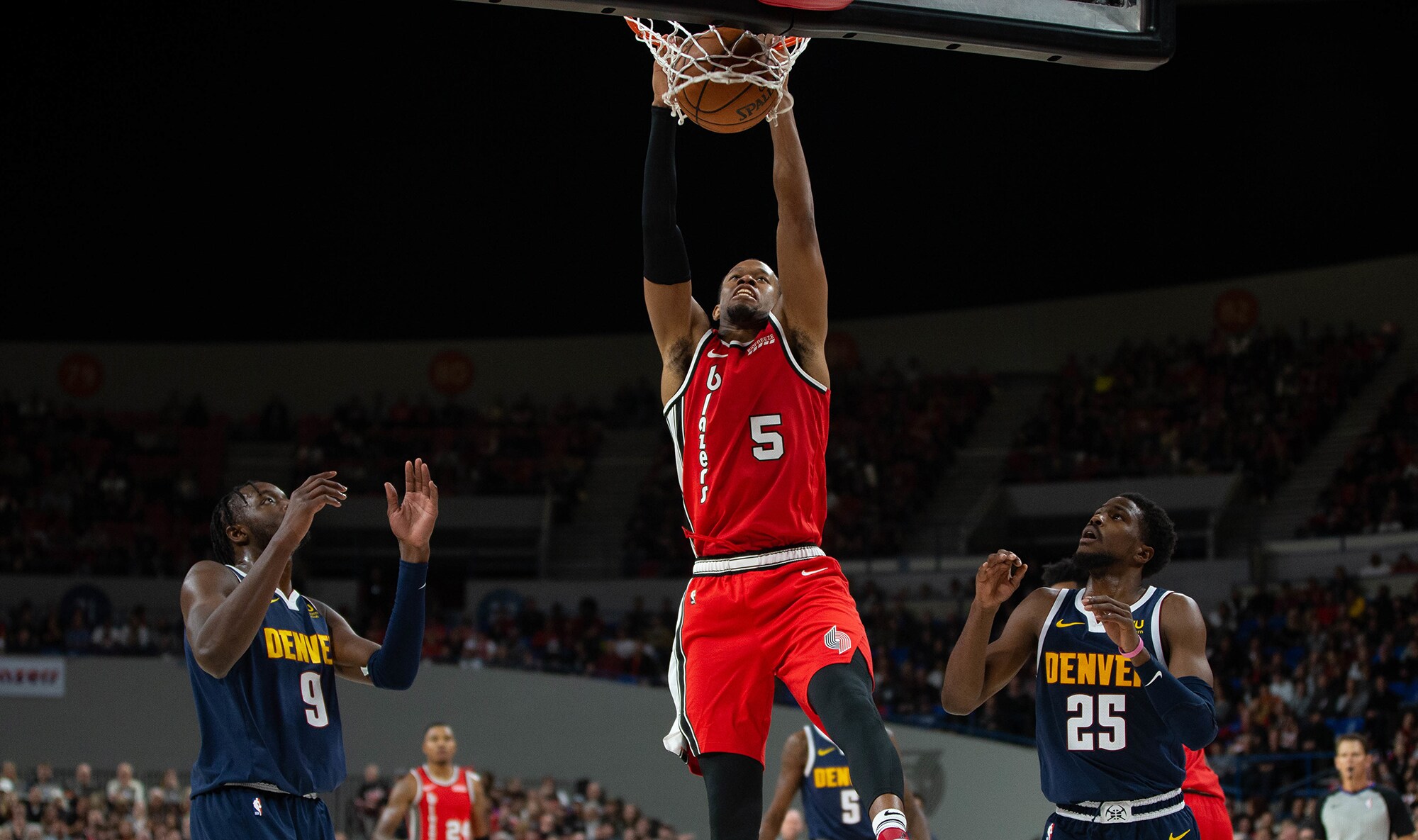 Trail blazers finish their 2019 preseason thursday in denver nba