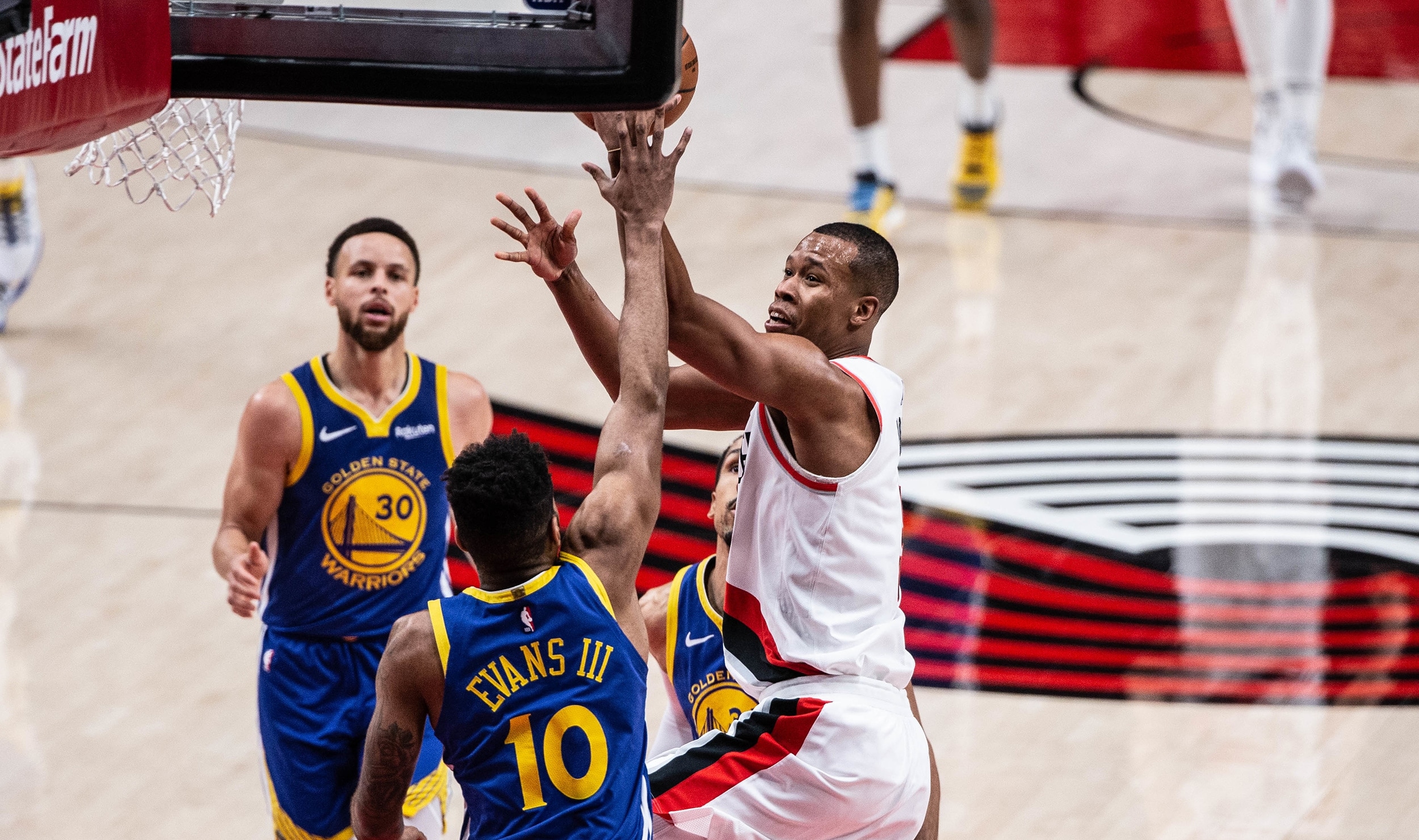 Hood, Whiteside Probable Monday Night Versus Warriors