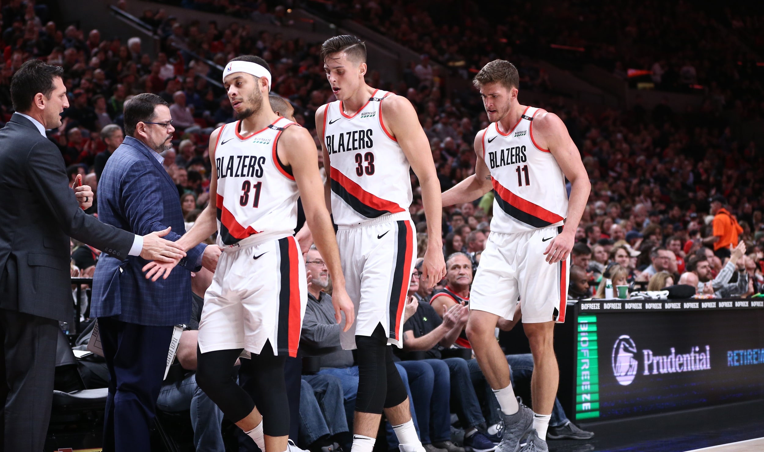 Bench Comes Up Big In Victory Versus Raptors | Portland Trail Blazers