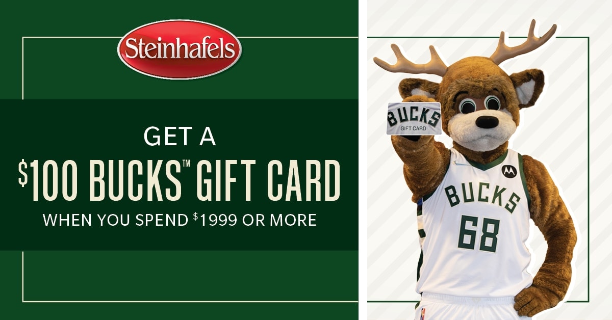 MILWAUKEE BUCKS FORM NEW PARTNERSHIP WITH STEINHAFELS FURNITURE