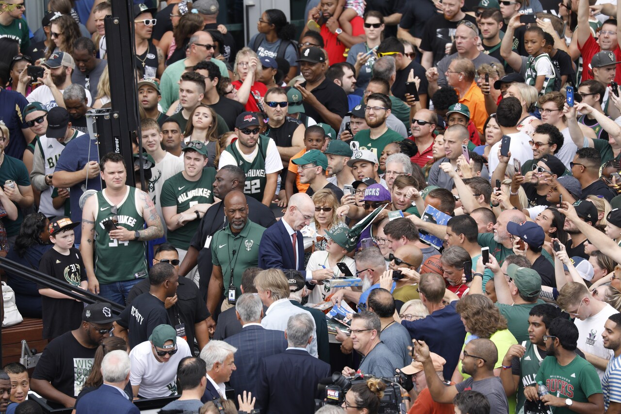 Fiserv Forum Ribbon Cutting Ceremony | Milwaukee Bucks