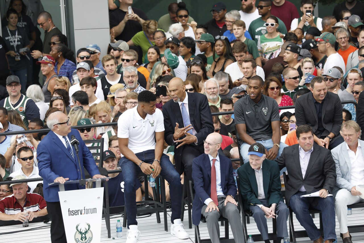 Fiserv Forum Ribbon Cutting Ceremony | Milwaukee Bucks