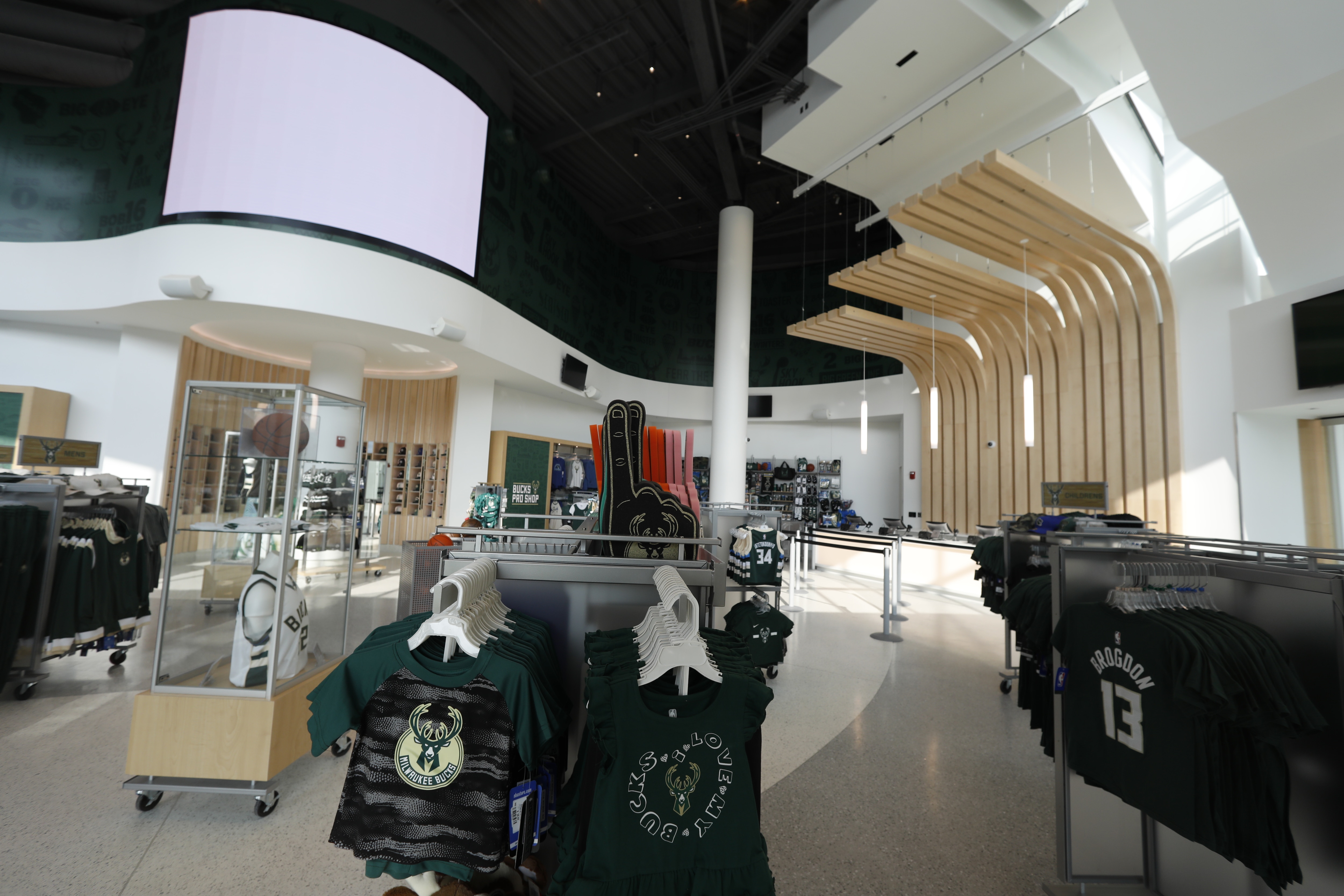 Bucks Pro Shop Inside Fiserv Forum Photo Gallery