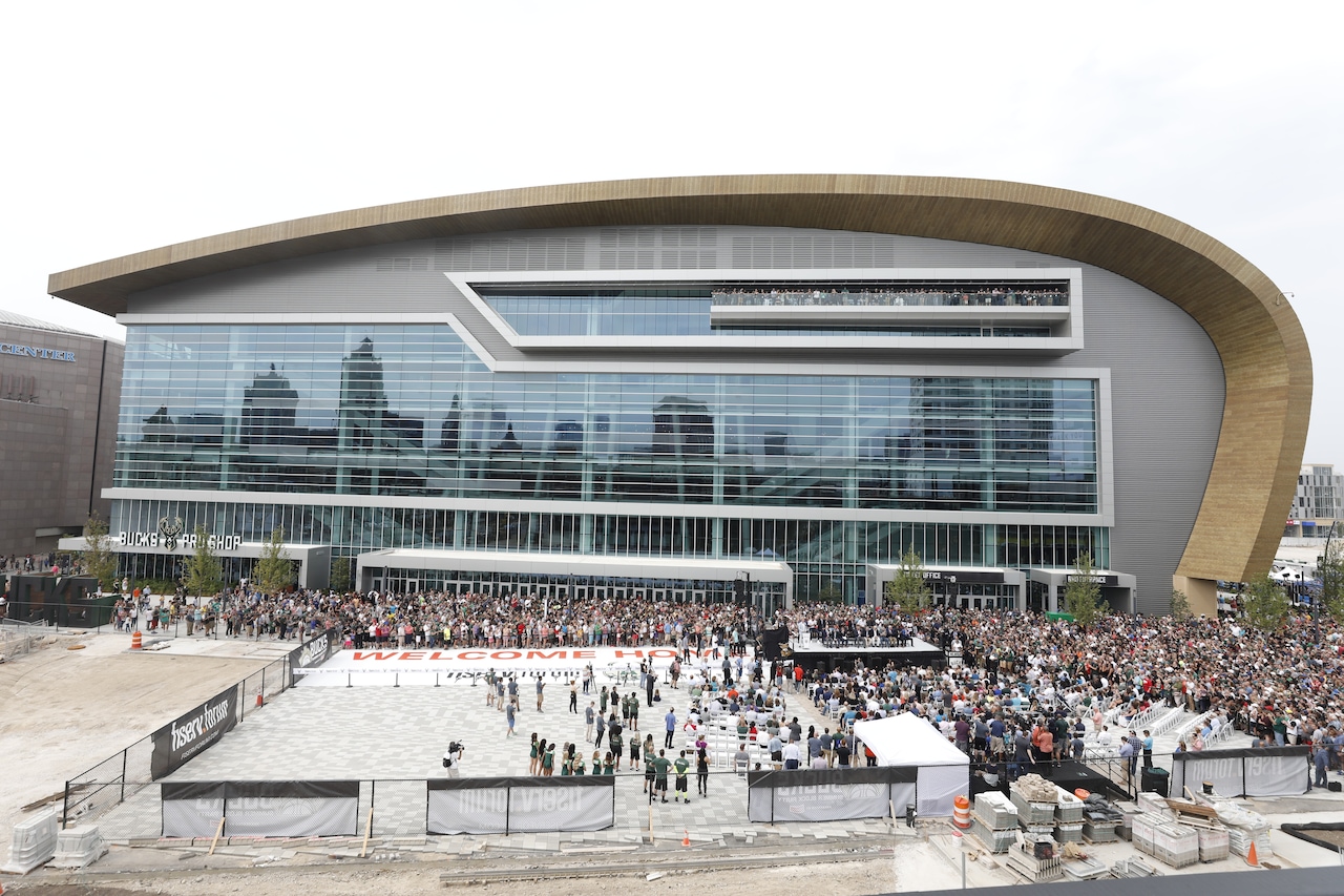 Fiserv Forum Ribbon Cutting Ceremony | Milwaukee Bucks