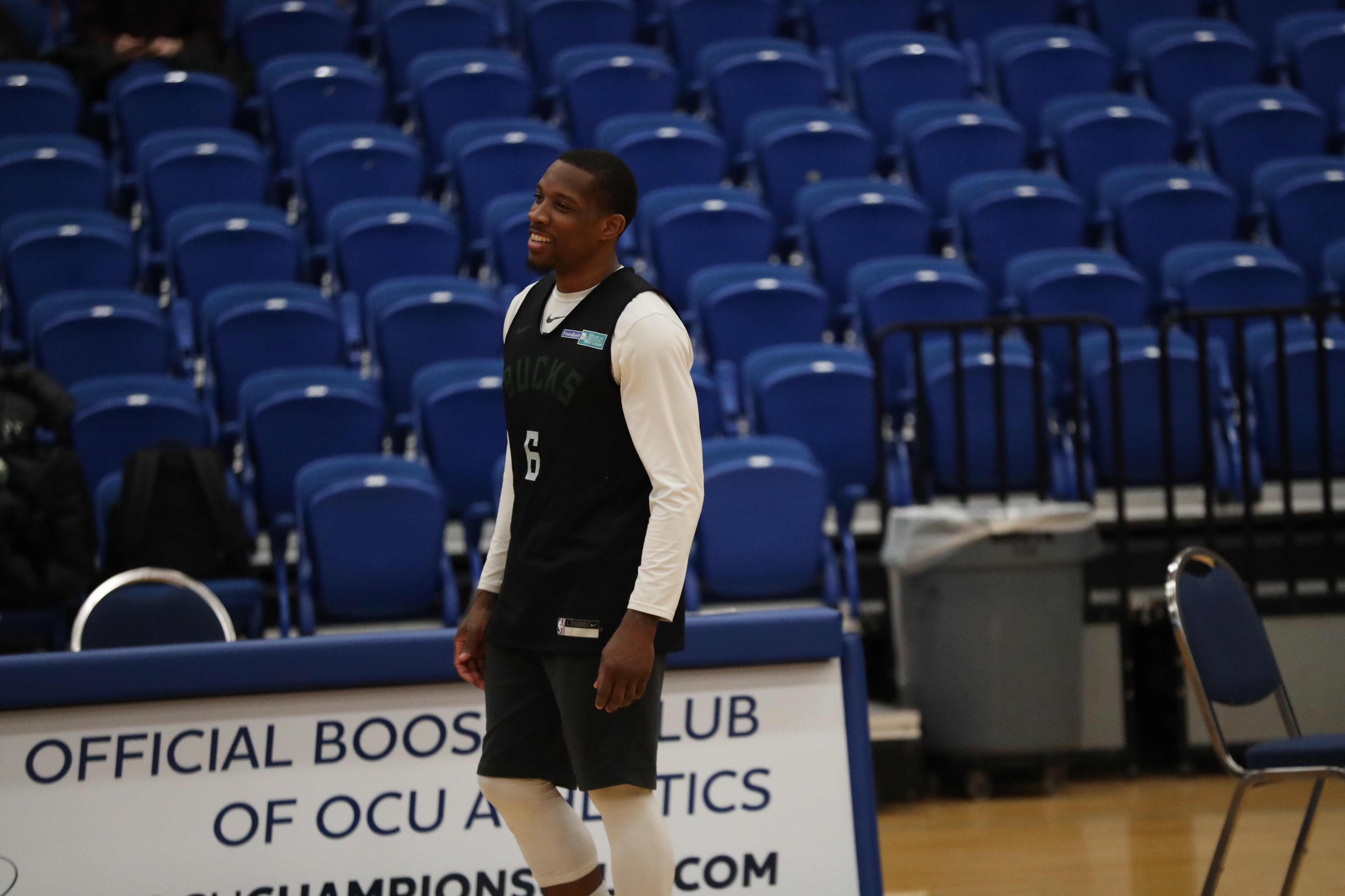 Bucks Prepare For Pistons In OKC Photo Gallery