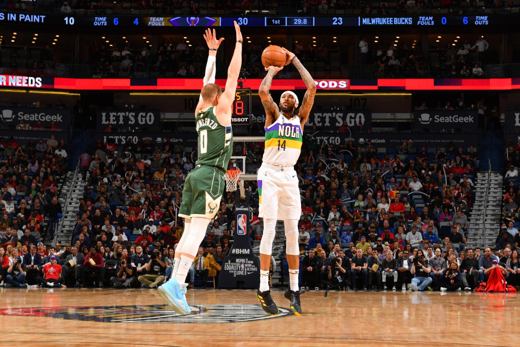 PHOTO RECAP: Bucks 120 - Pelicans 108 | 2.4.20 Photo Gallery | NBA.com