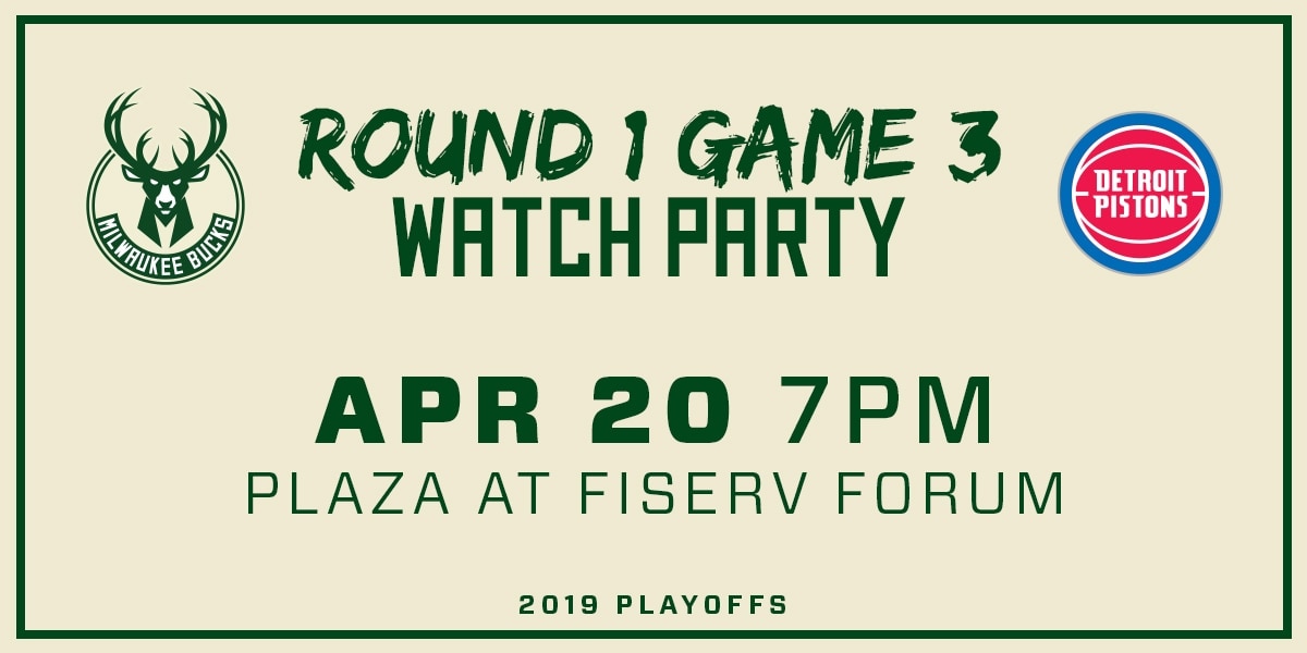 Everything You Need To Know About Bucks vs. Pistons Game 3