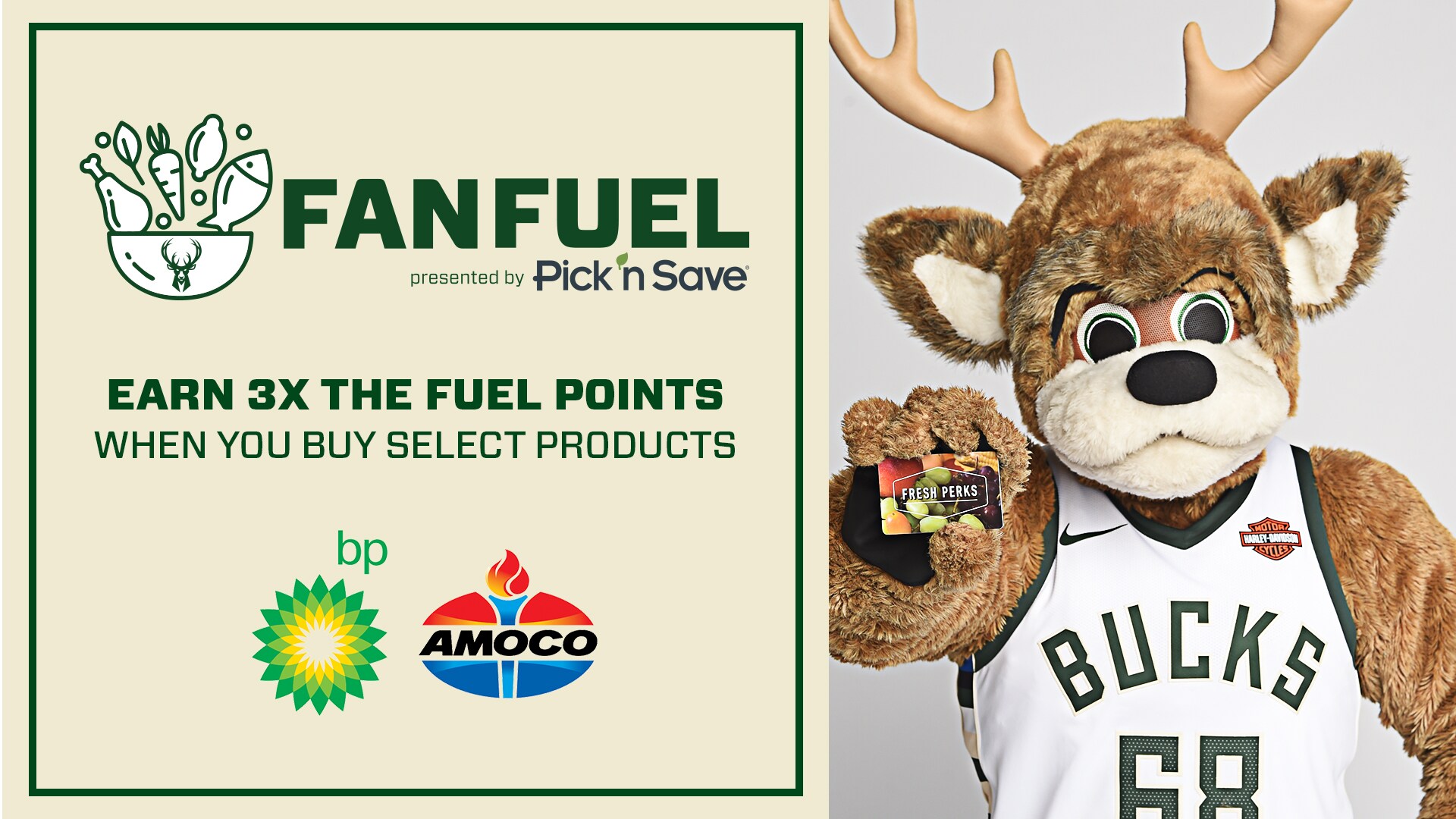 MILWAUKEE BUCKS AND PICK ‘N SAVE INTRODUCE FAN FUEL PROGRAM FOR 2020