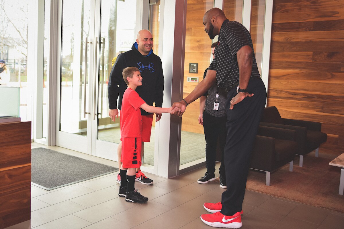 CHICAGO BULLS AND FANDUEL HOST PLAYER FOR A DAY EXPERIENCE Photo