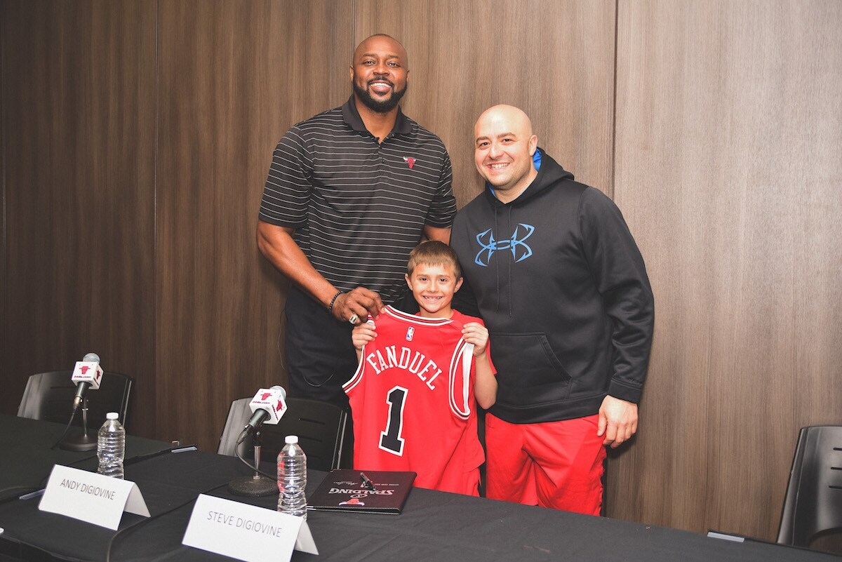 CHICAGO BULLS AND FANDUEL HOST PLAYER FOR A DAY EXPERIENCE Photo