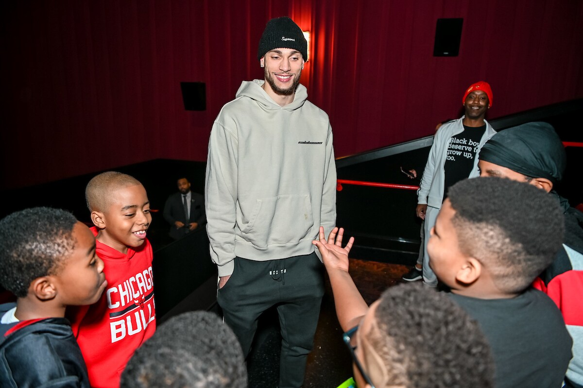 Boyslab Zach LaVine Hosts Students for Movie Screening Photo Gallery | NBA.com