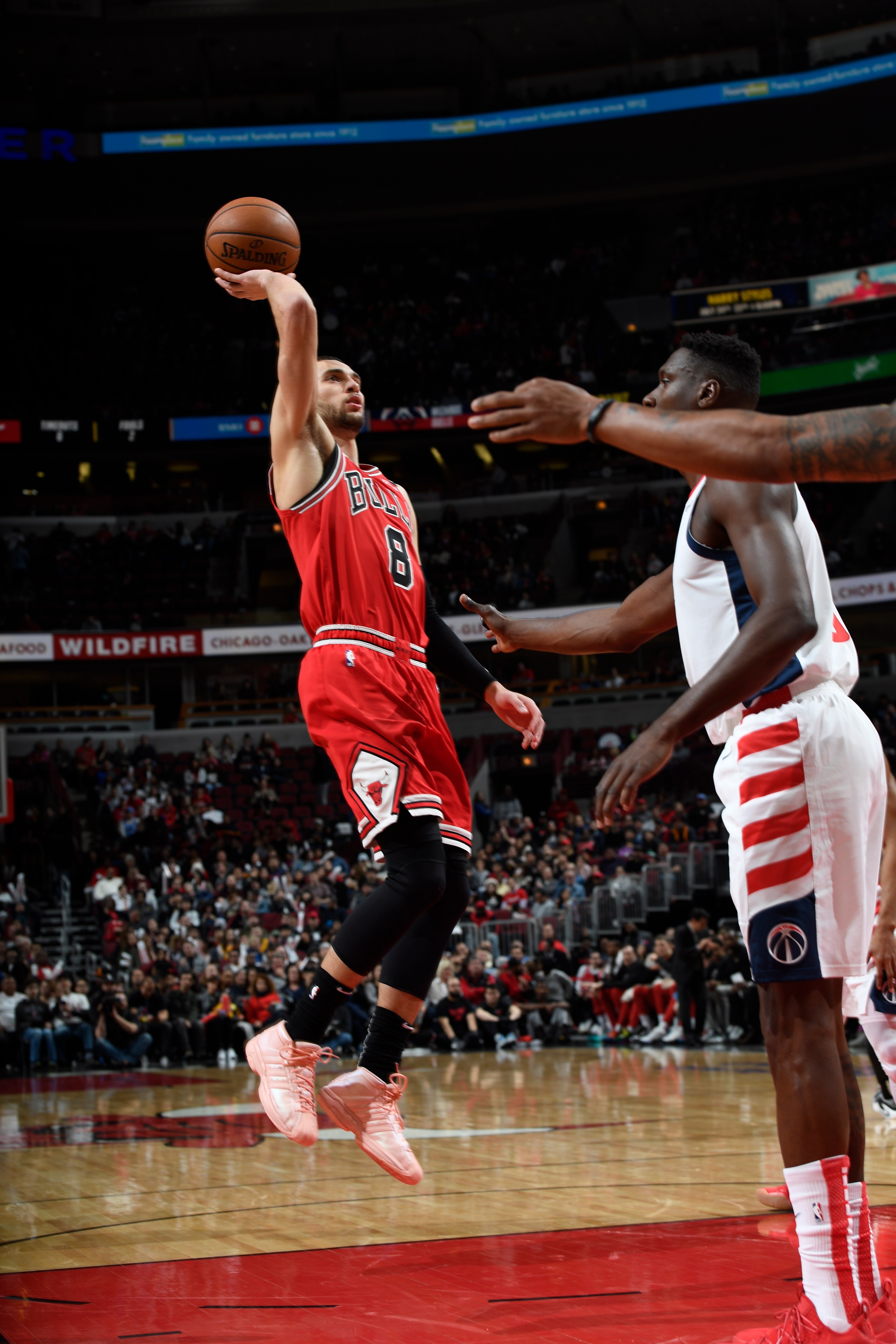 Slideshow-image: Check out the best photos from the Bulls 126-117 win over Washington....