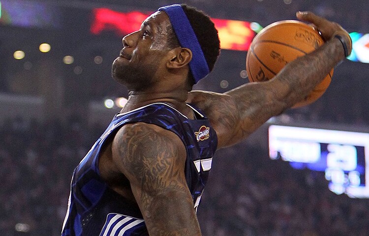 LeBron James All-Star Through the Years | Cleveland Cavaliers
