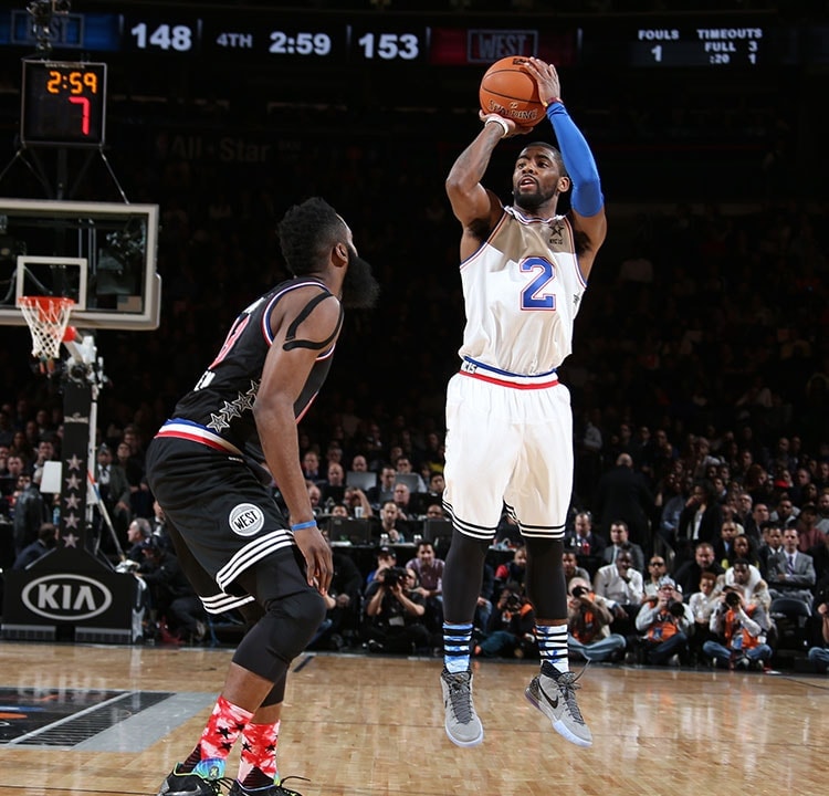 Kyrie Irving at the 2015 NBA All Star Game