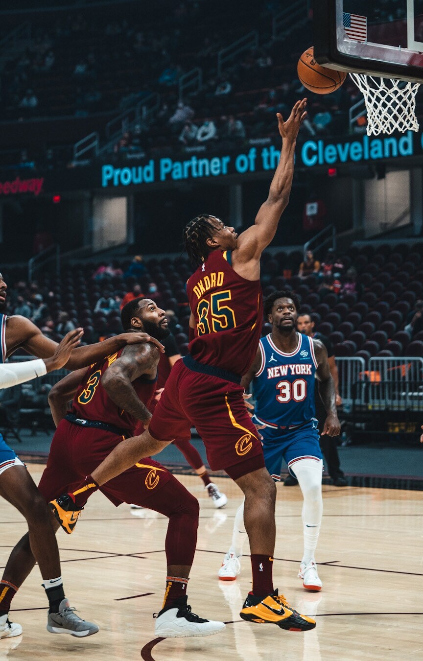 New York Knicks v Cleveland Cavaliers